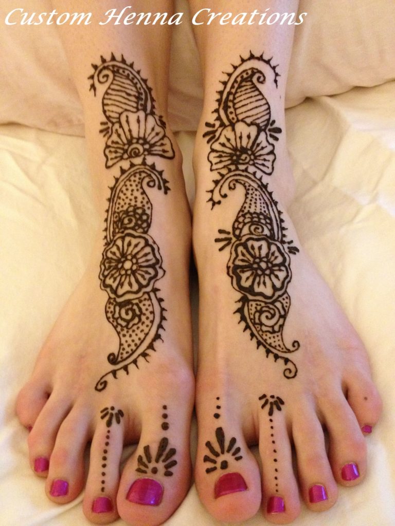 Heavenly Mango Mehndi Designs For Feets - Crayon