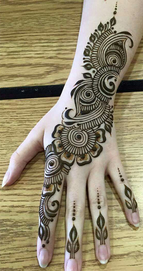 Top more than 152 awesome arabic mehndi designs latest - POPPY