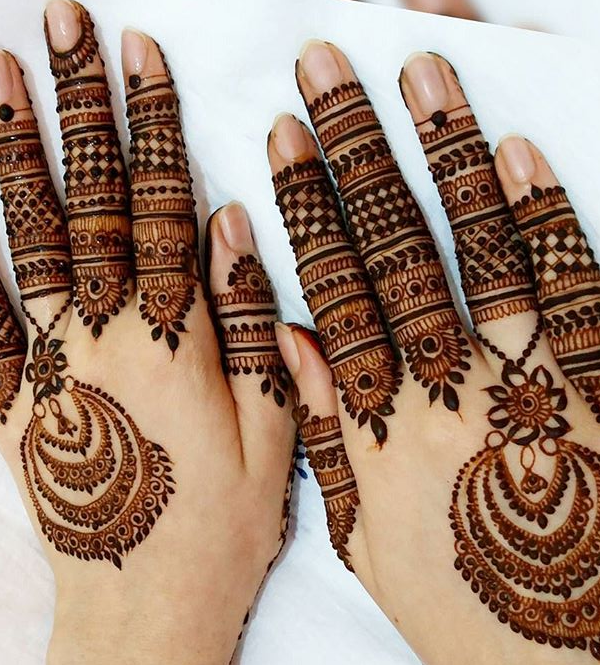 Latest Finger Bridal Mehndi Designs - Finger Bridal Mehndi Designs ...