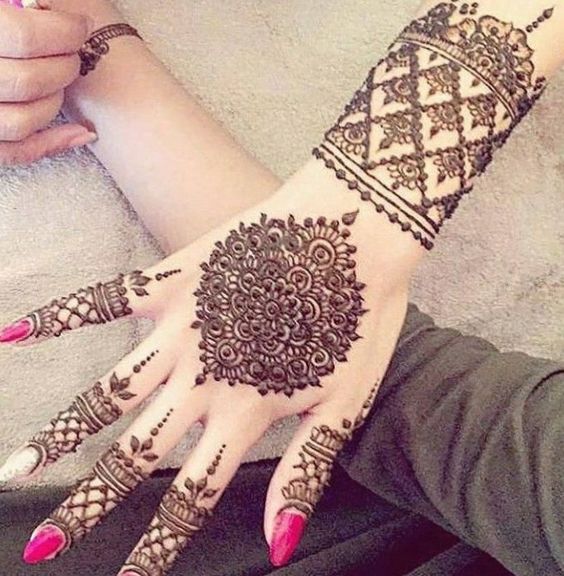 Palm Pakistani Bridal Mehndi Designs - Pakistani Bridal Mehndi Designs ...