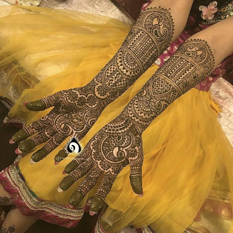 Stupefying Indian Bridal Mehndi Design - Indian Bridal Mehndi Design ...