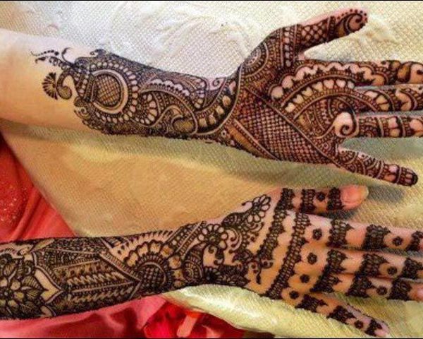 Gleam Western Bridal Mehndi Designs - Western Bridal Mehndi Designs ...