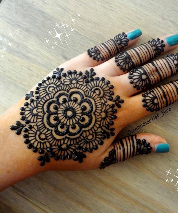 Tangling Tiki Style Bridal Mehndi Designs - Tiki Style Bridal Mehndi ...