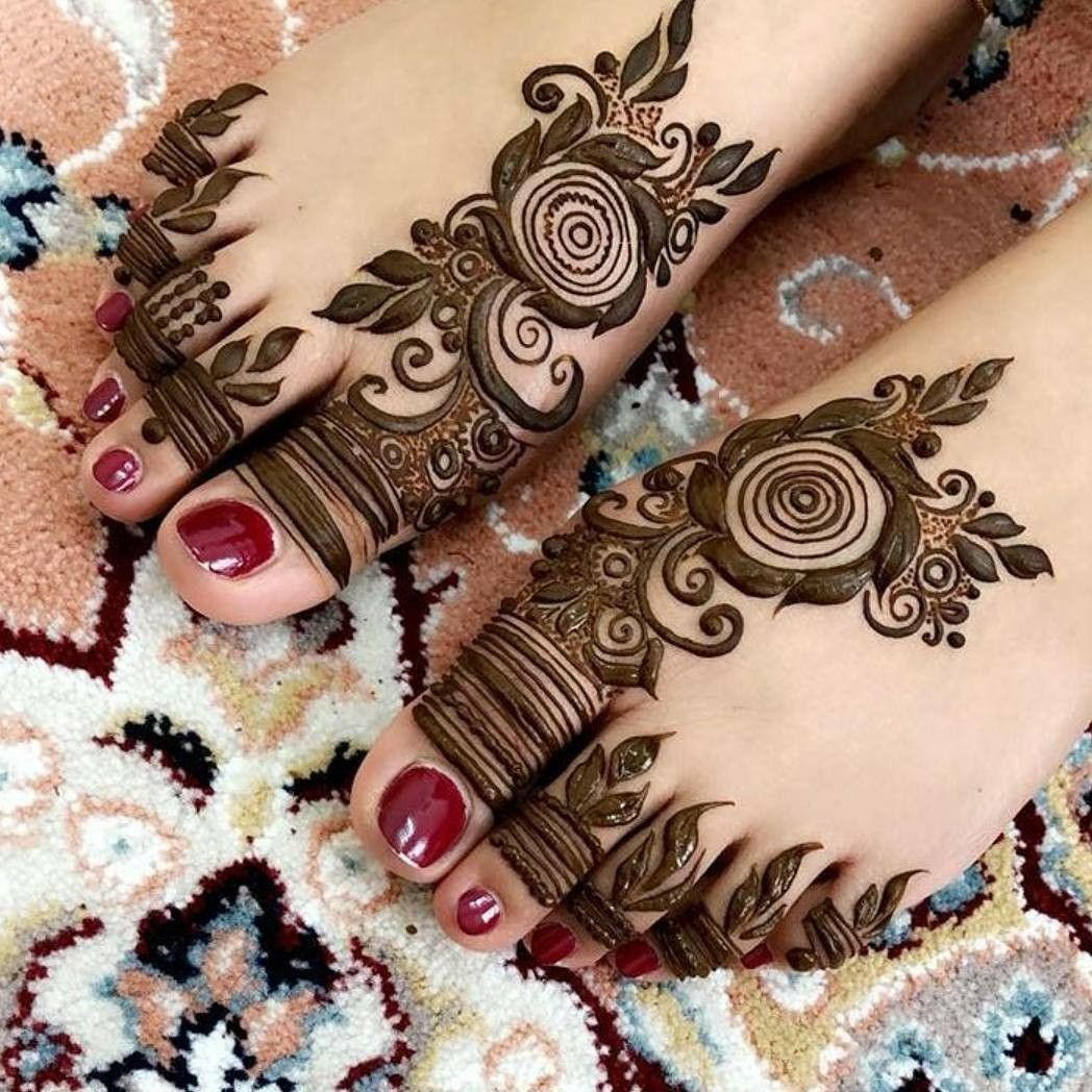 Bewildering Foot Arabic Mehndi Designs - Foot Arabic Mehndi Designs