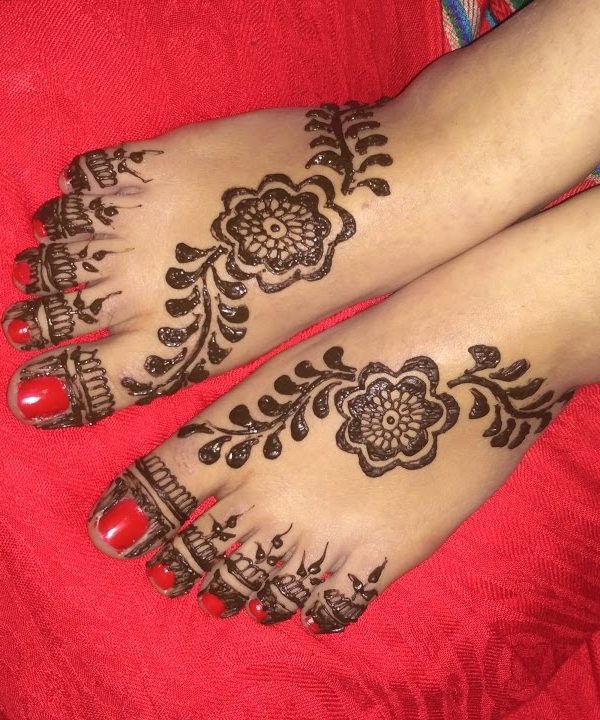 Overwhelming Leg Arabic Mehndi Designs - Leg Arabic Mehndi Designs - Arabic  Mehndi - Crayon