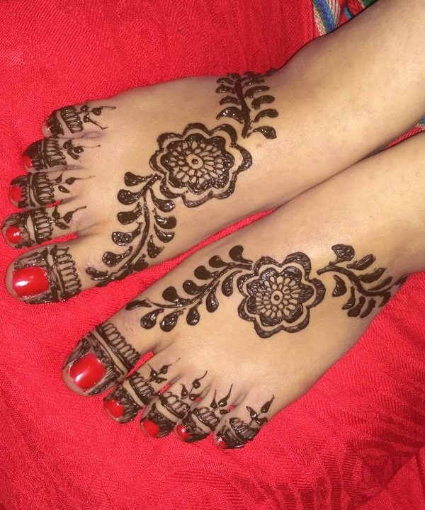 latest arabic mehndi designs for legs