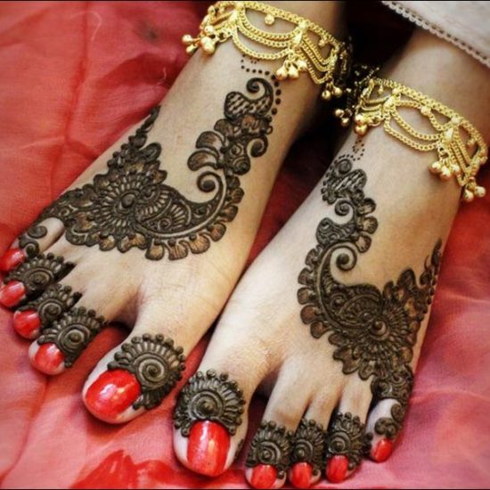 Shocking Foot Arabic Mehndi Designs - Foot Arabic Mehndi Designs ...