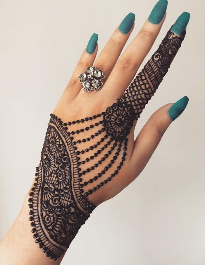 Best Arabic Mehndi Designs For Back Hand - Design Talk