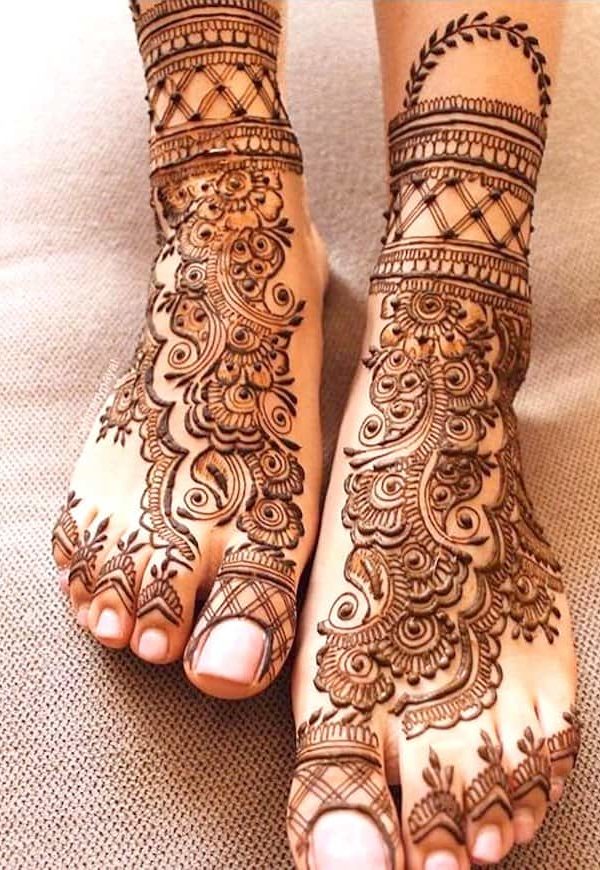 Arabic Mehndi Design For Leg! Feet... - Best Mehandi Design | Facebook
